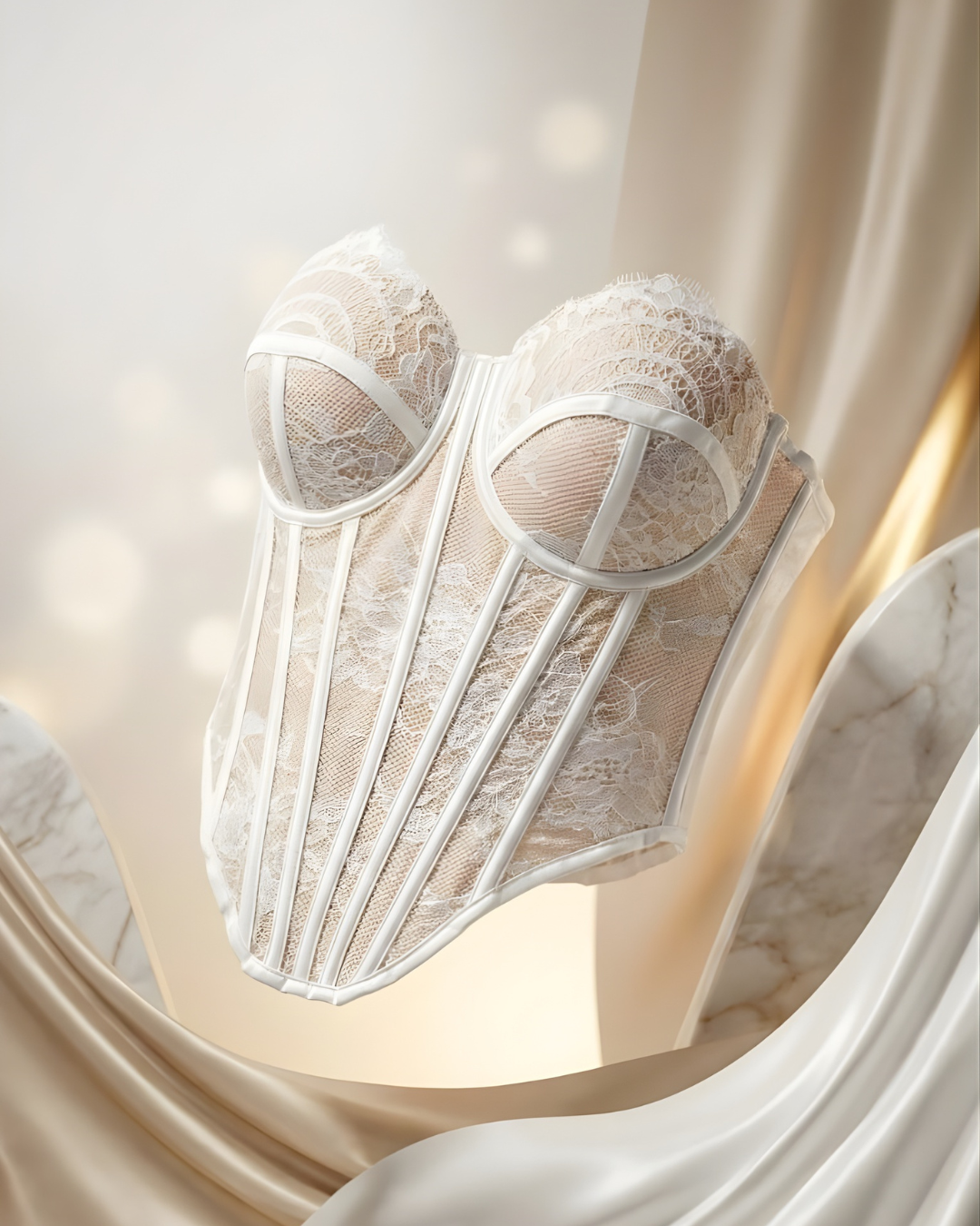 AURELIA LACE BUSTIER